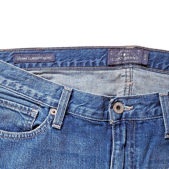 Lucky Brand Alamo Heights Sienna Slim Boyfriend Jeans Size 10/30 - Picture 8 of 8